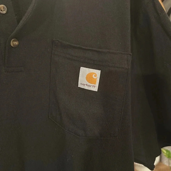 Carhartt Loose Fit Size L black men’s T-Shirt - Picture 3 of 6
